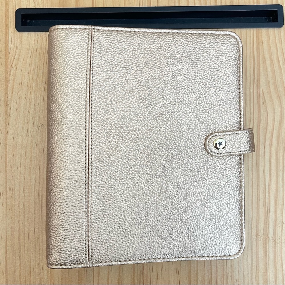 FRANKLIN COVEY Rose Gold Metallic Planner
